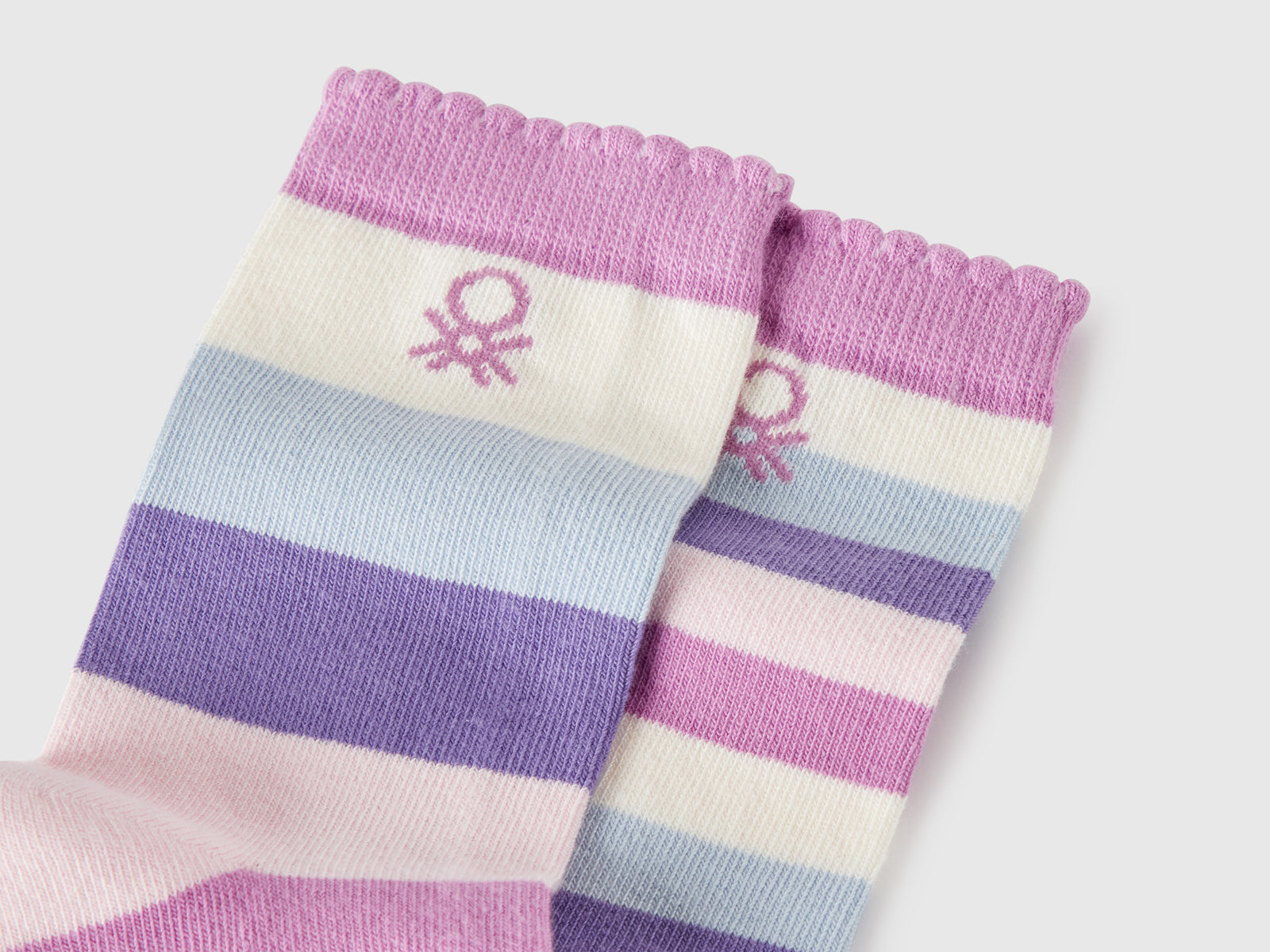 Un paio di calzini Mix & Match da bambino multi-color 2 | Benetton Outlet