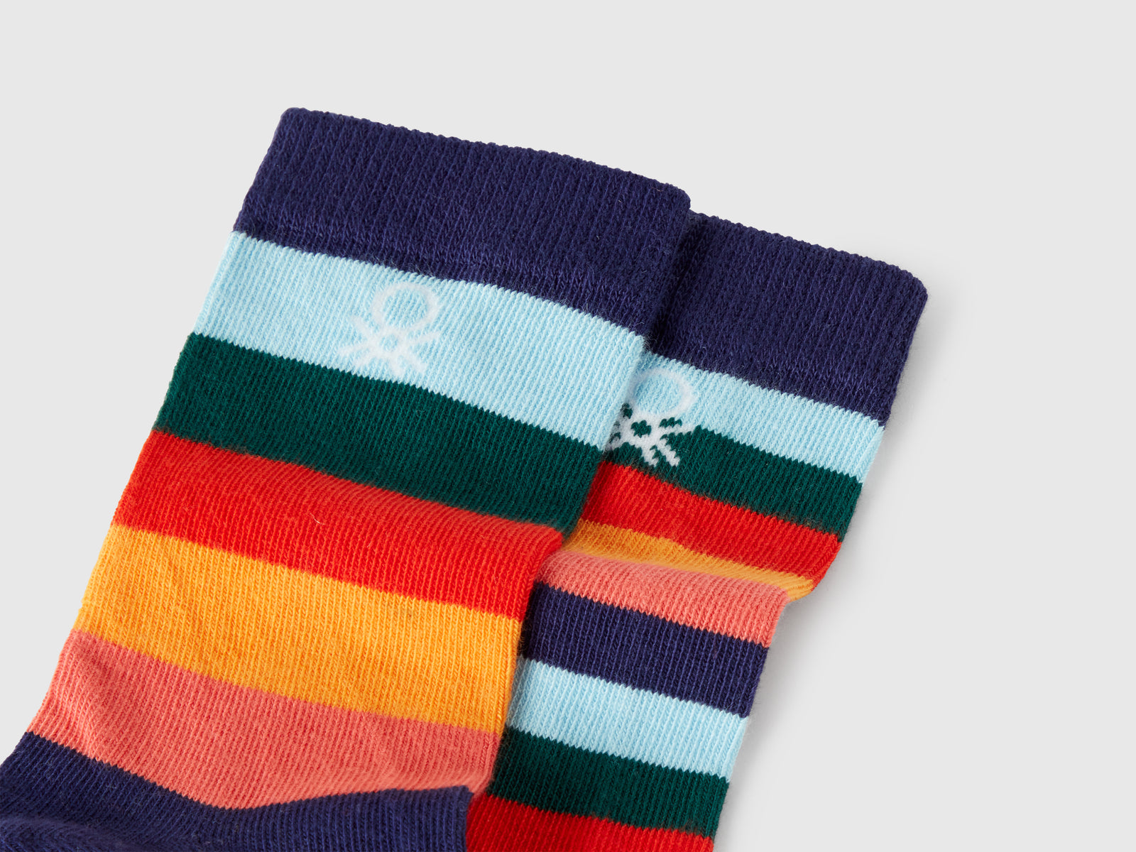 Un paio di calzini Mix & Match da bambino multi-color 2 | Benetton Outlet