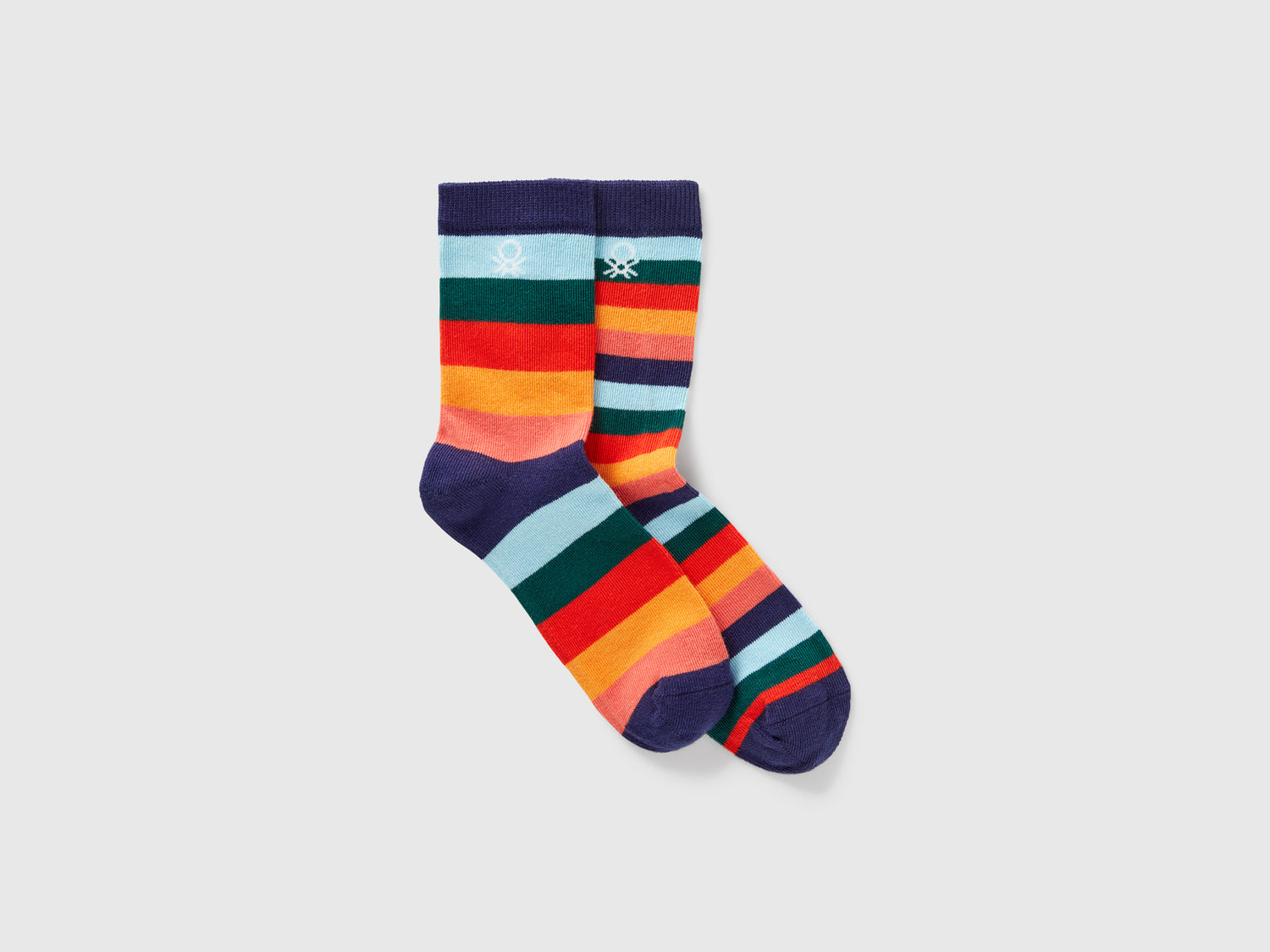 Un paio di calzini Mix & Match da bambino multi-color | Benetton Outlet