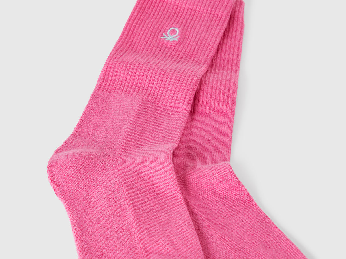 Calzini sportivi in misto cotone stretch