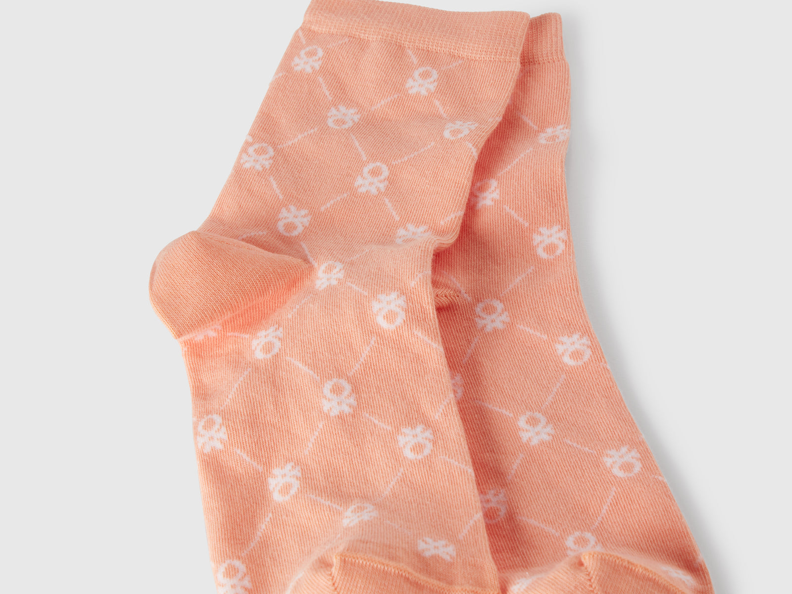 Calzini con loghi da uomo rosa 2 | Benetton Outlet