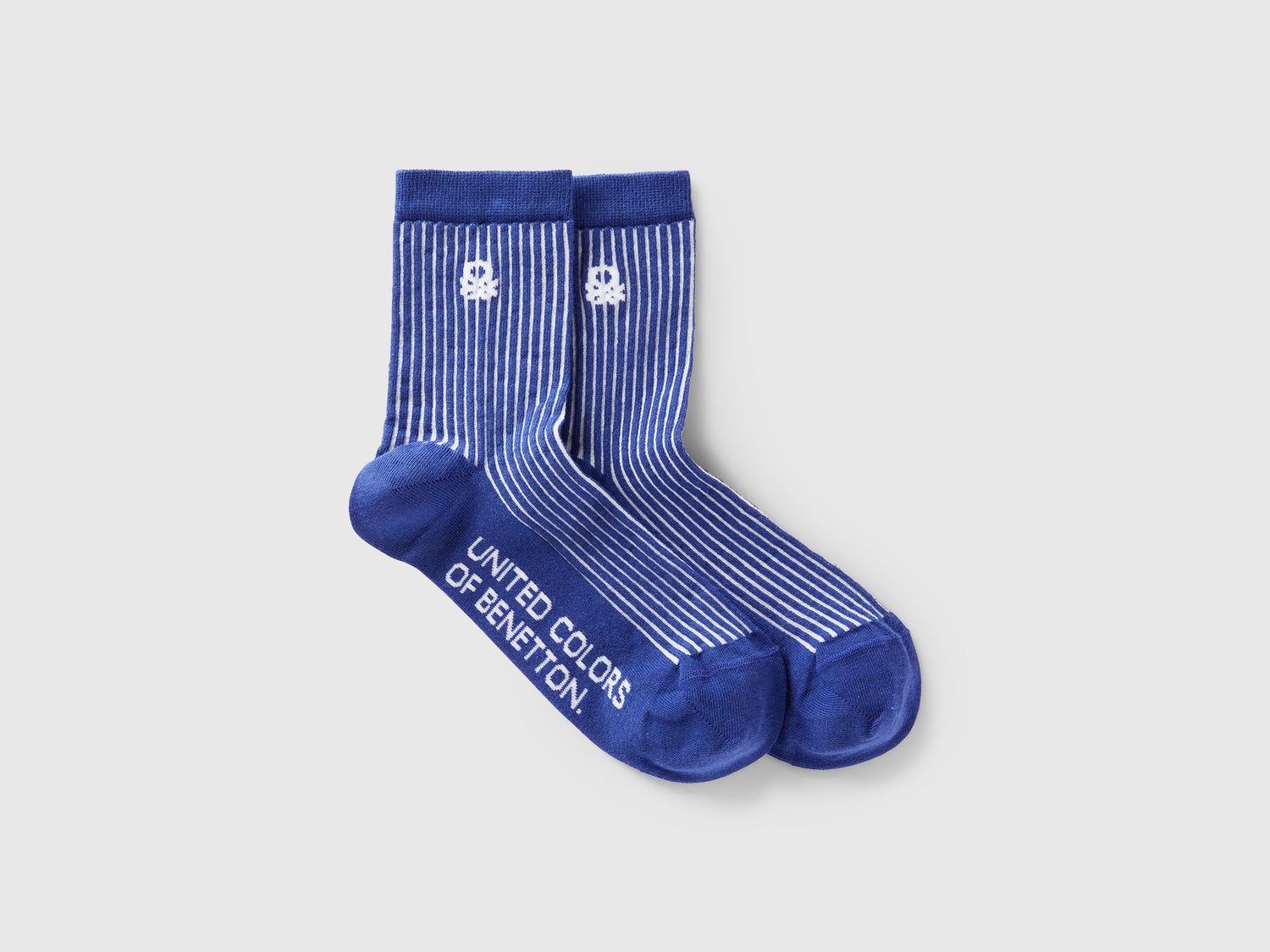 Calzini a righe da uomo blu scuro | Benetton Outlet