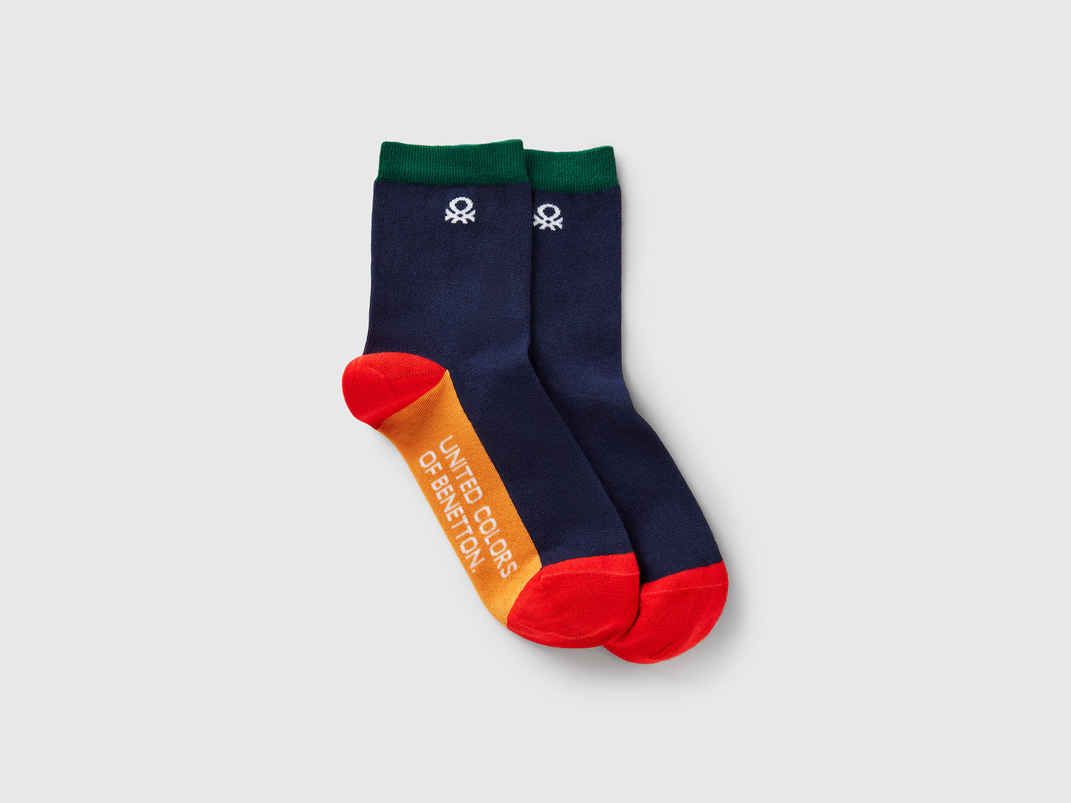 Calzini color block da uomo multi-color | Benetton Outlet
