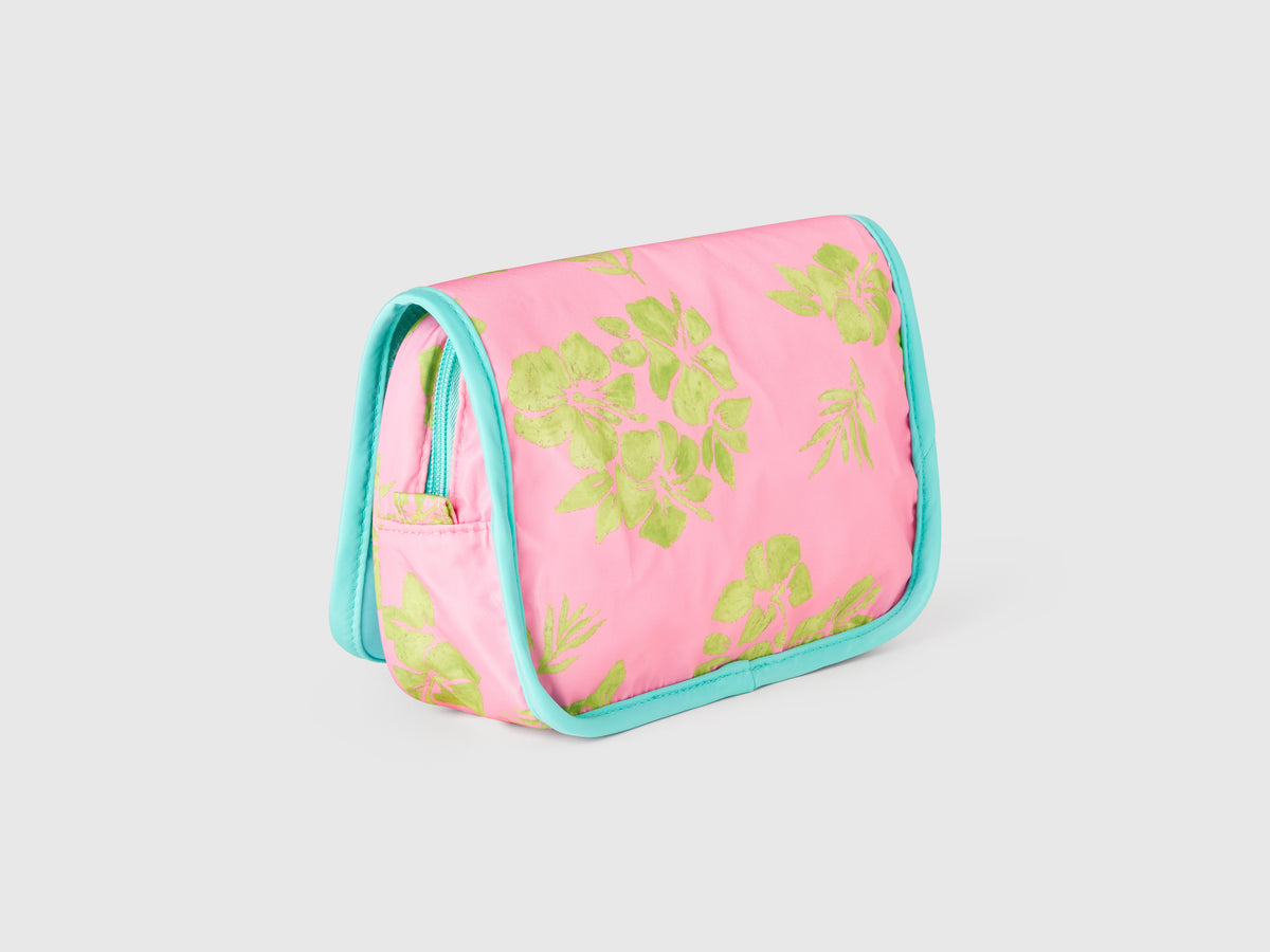 Floral beauty case