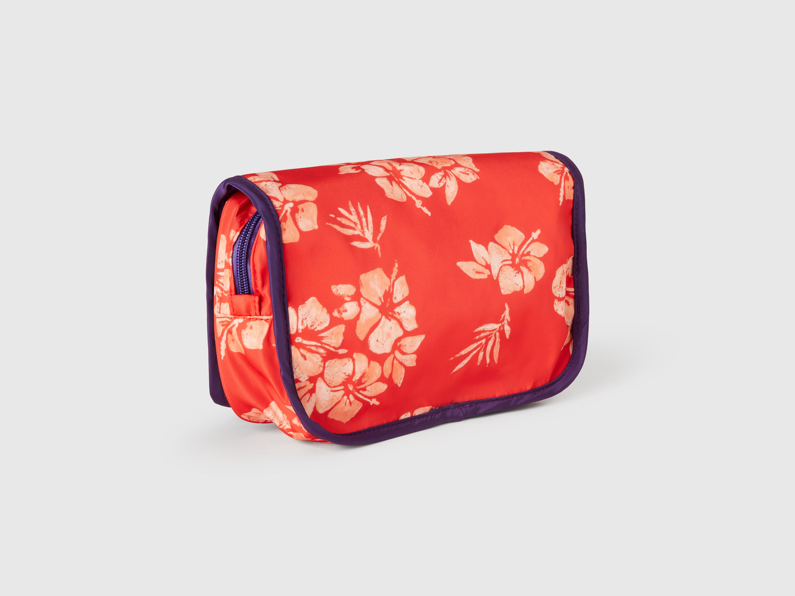 Floral beauty case da donna corallo 2 | Benetton Outlet