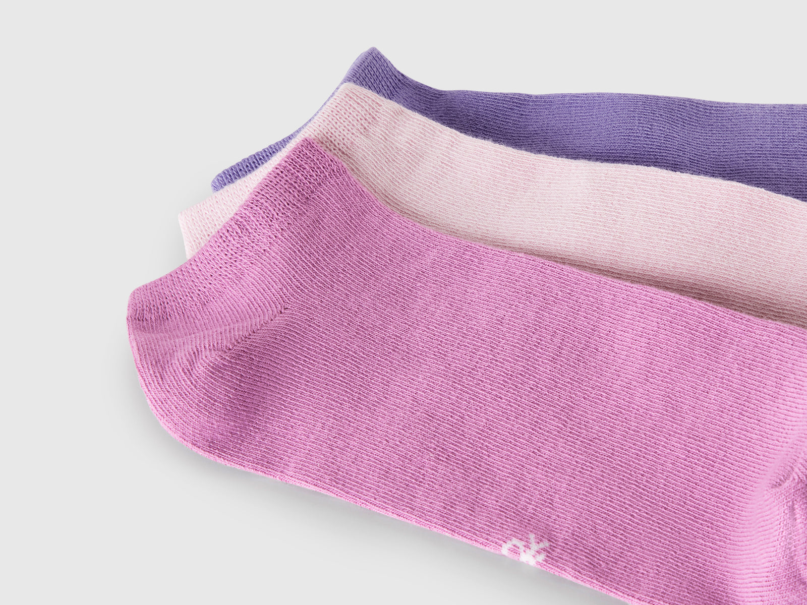 Tre paia di calzini corti da uomo multi-color 2 | Benetton Outlet