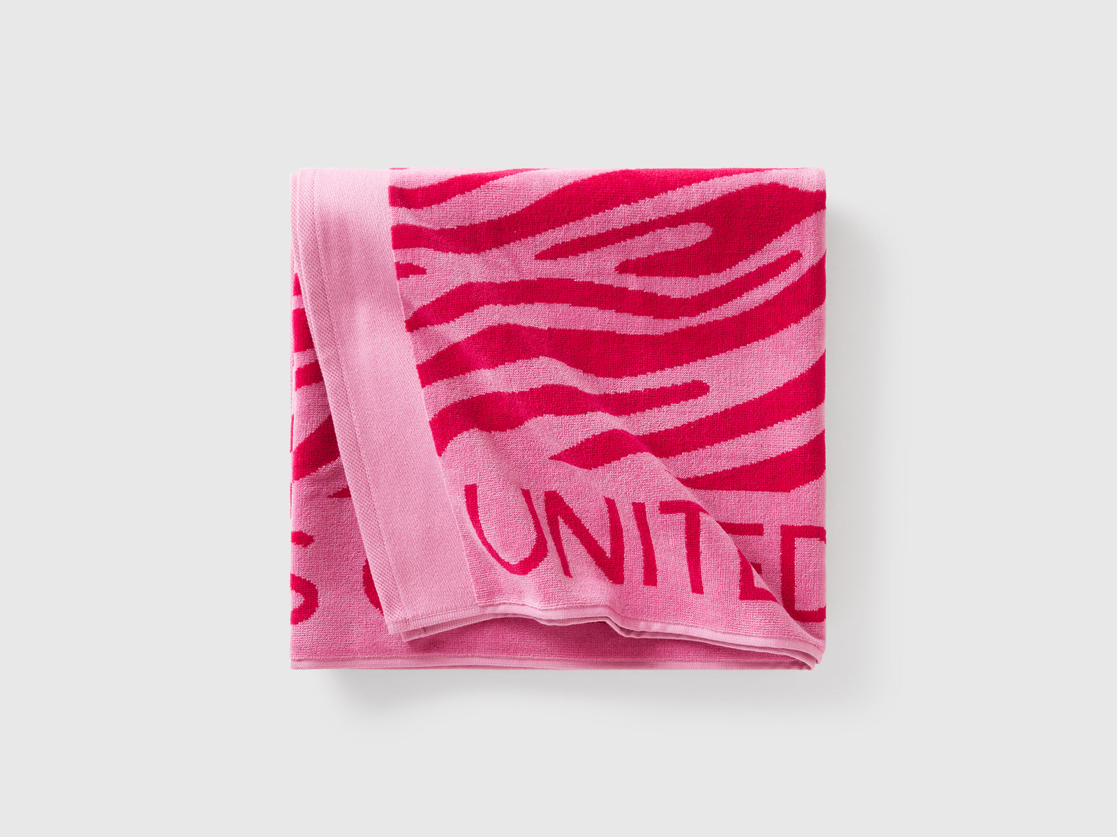 Telo mare animalier da bambino fucsia 3 | Benetton Outlet