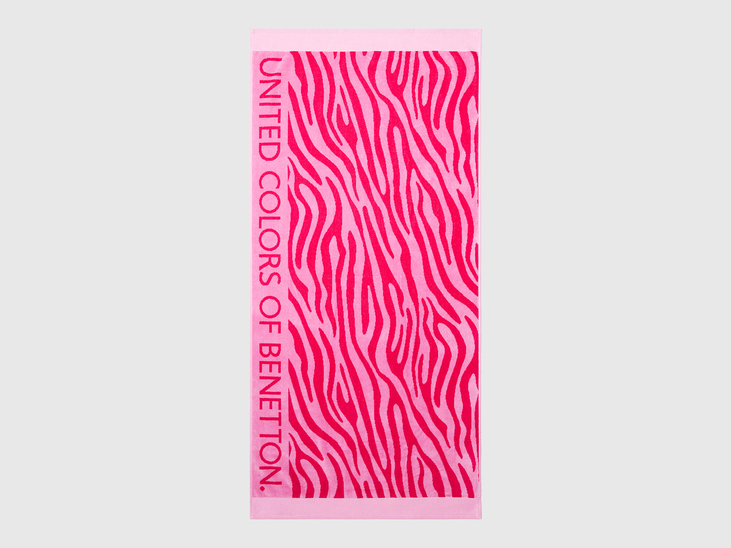 Telo mare animalier da bambino fucsia | Benetton Outlet