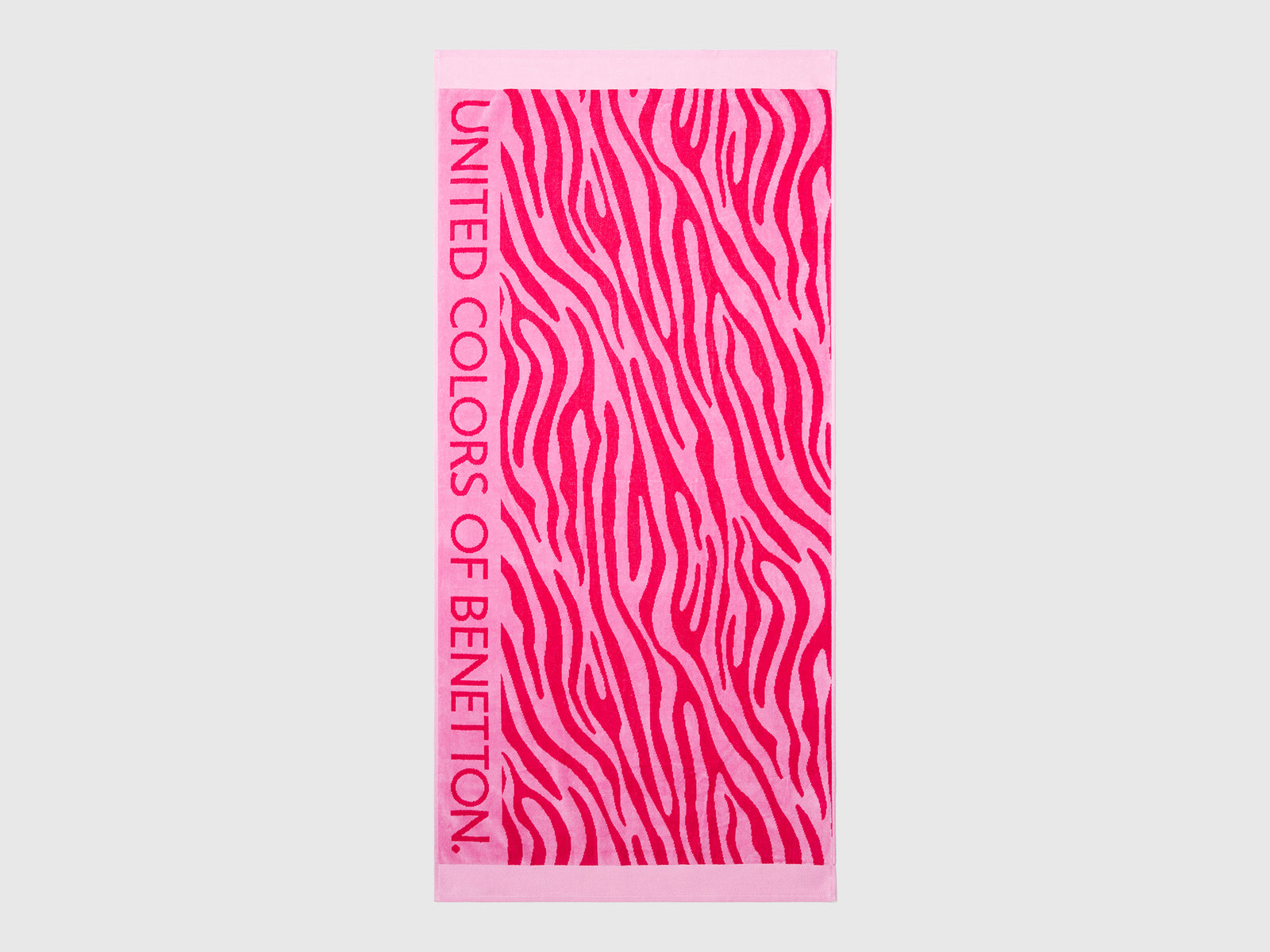 Telo mare animalier da bambino fucsia | Benetton Outlet