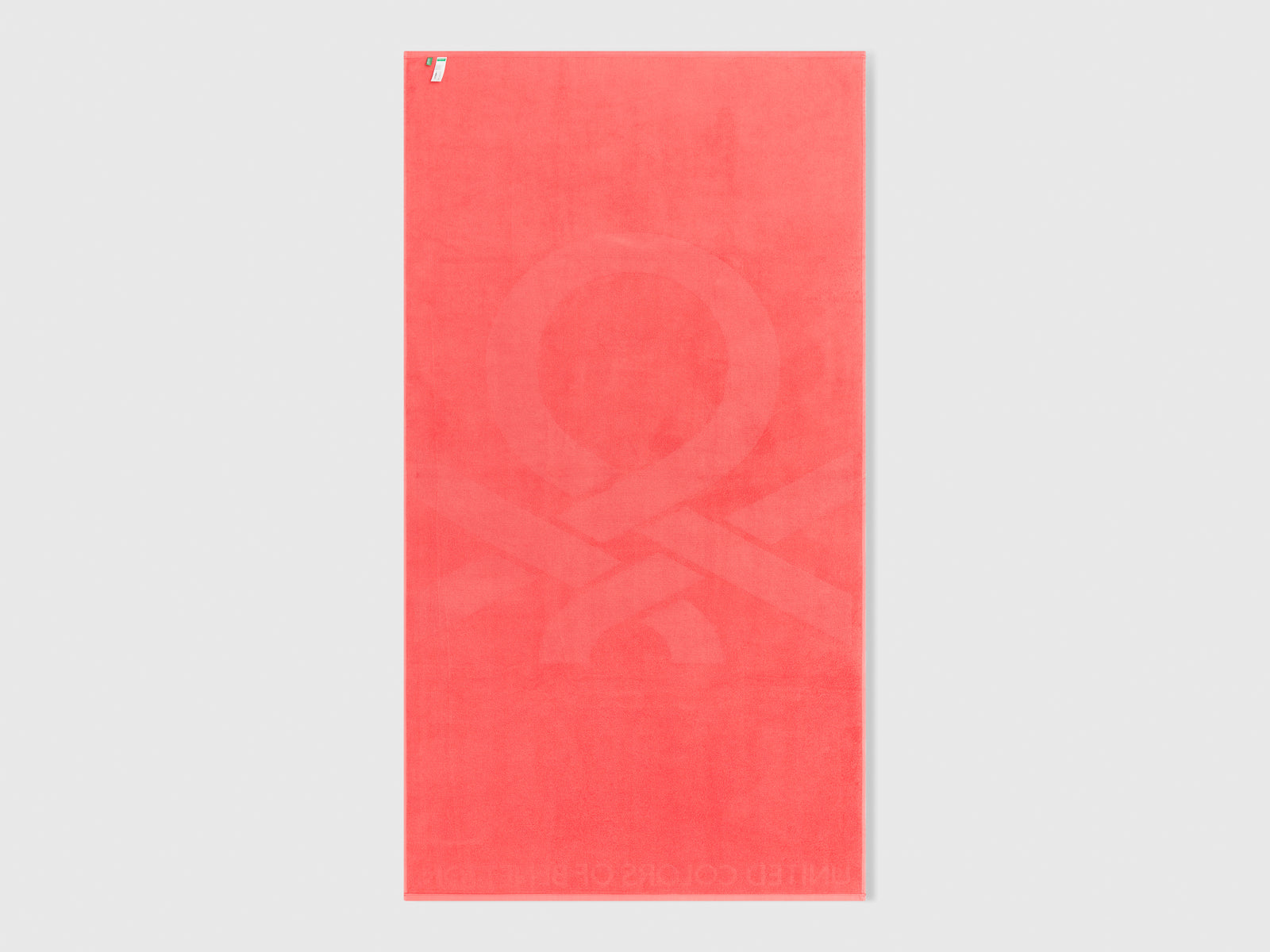 Telo mare jacquard da uomo corallo 2 | Benetton Outlet