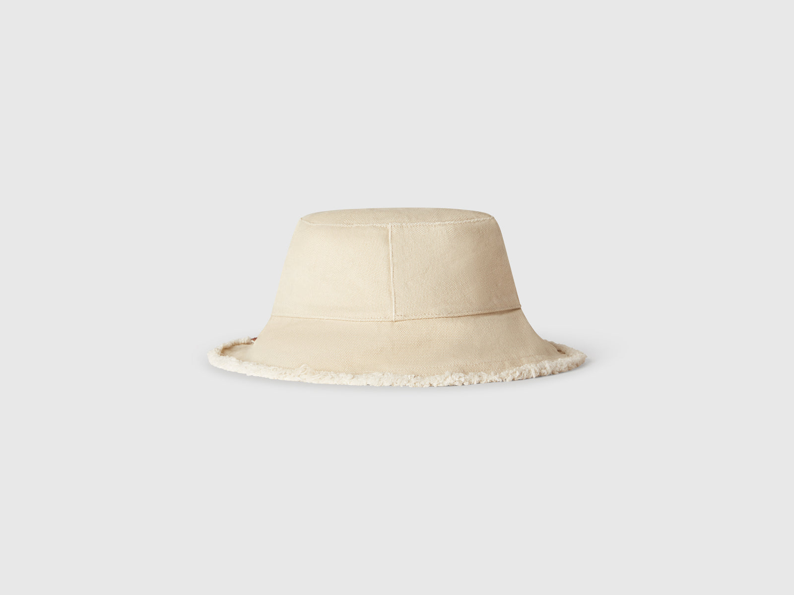 Cappello alla pescatora 100% cotone da donna beige 2 | Benetton Outlet