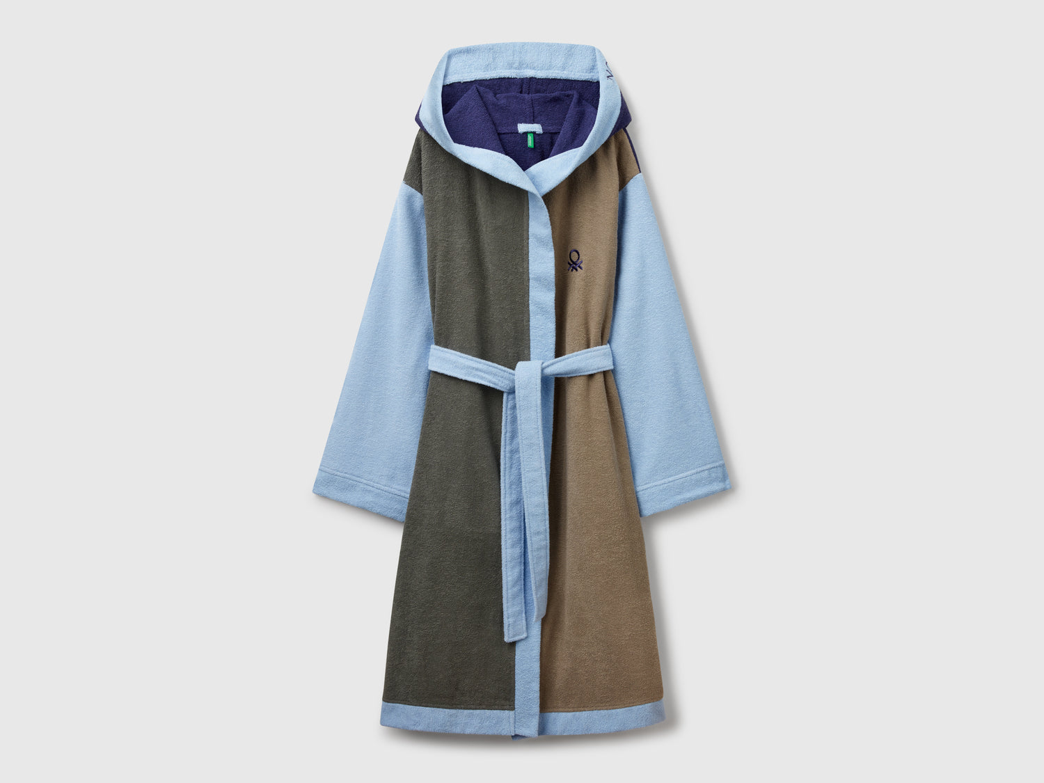 Accappatoio color block da uomo multi-color | Benetton Outlet