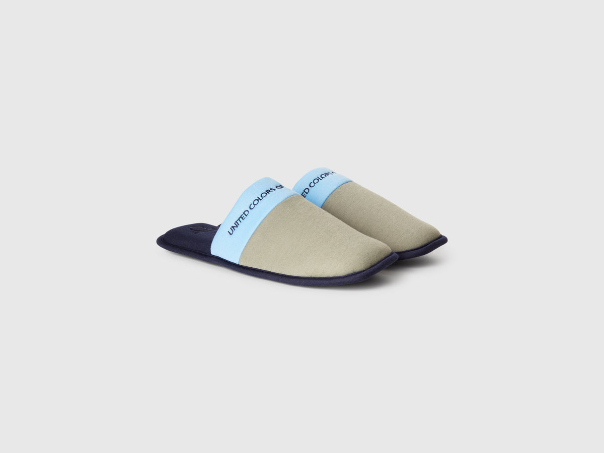 Pantofole con logo