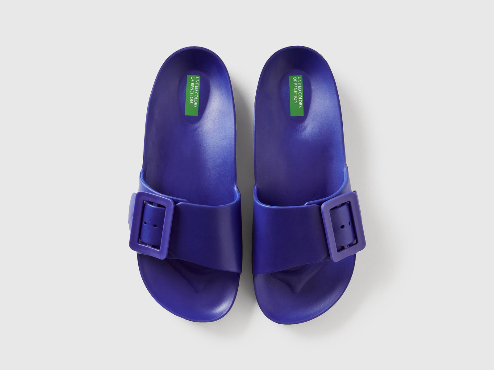 Ciabatte in gomma leggera da donna bluette 4 | Benetton Outlet