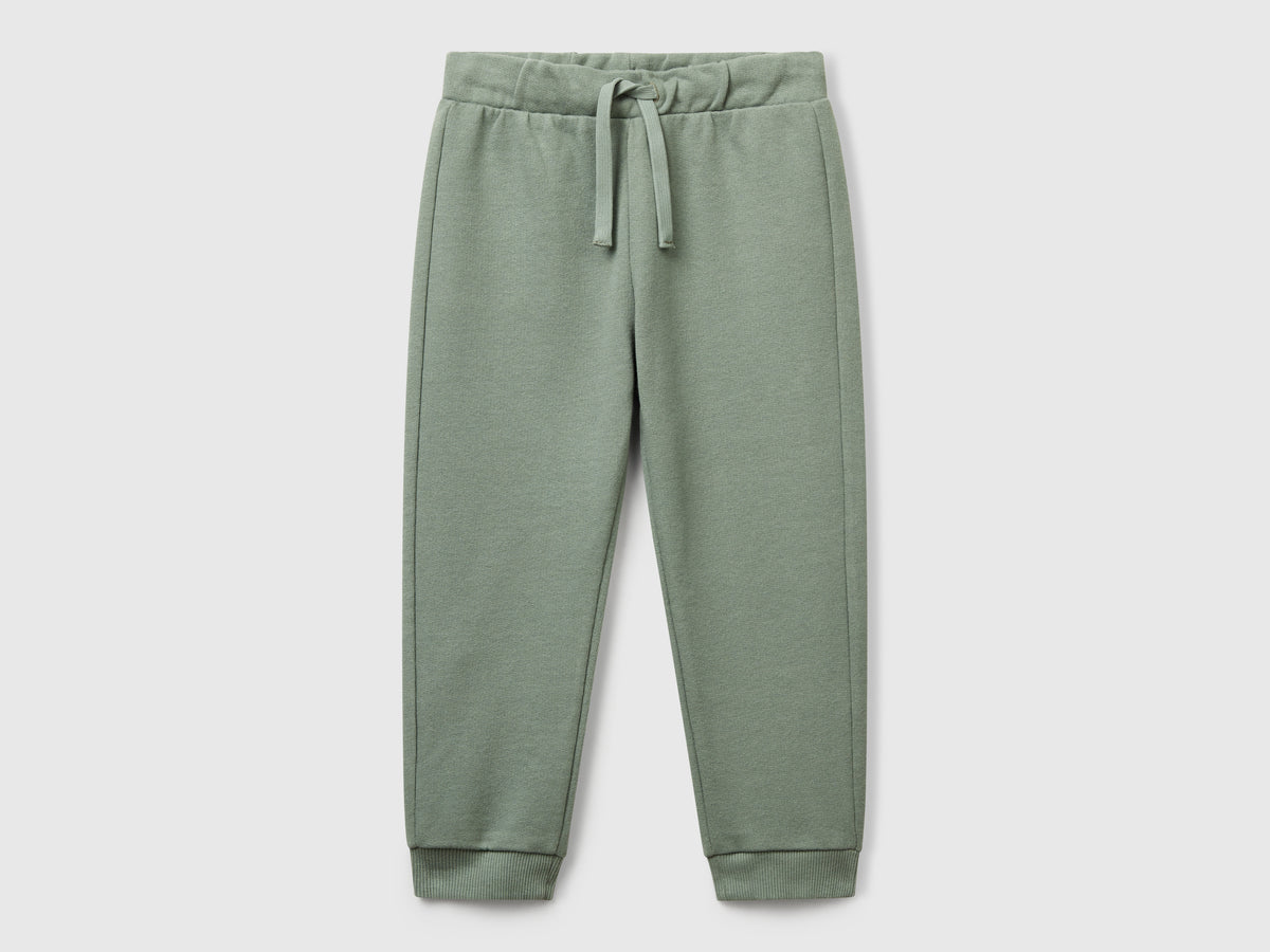 Pantaloni in cotone con logo