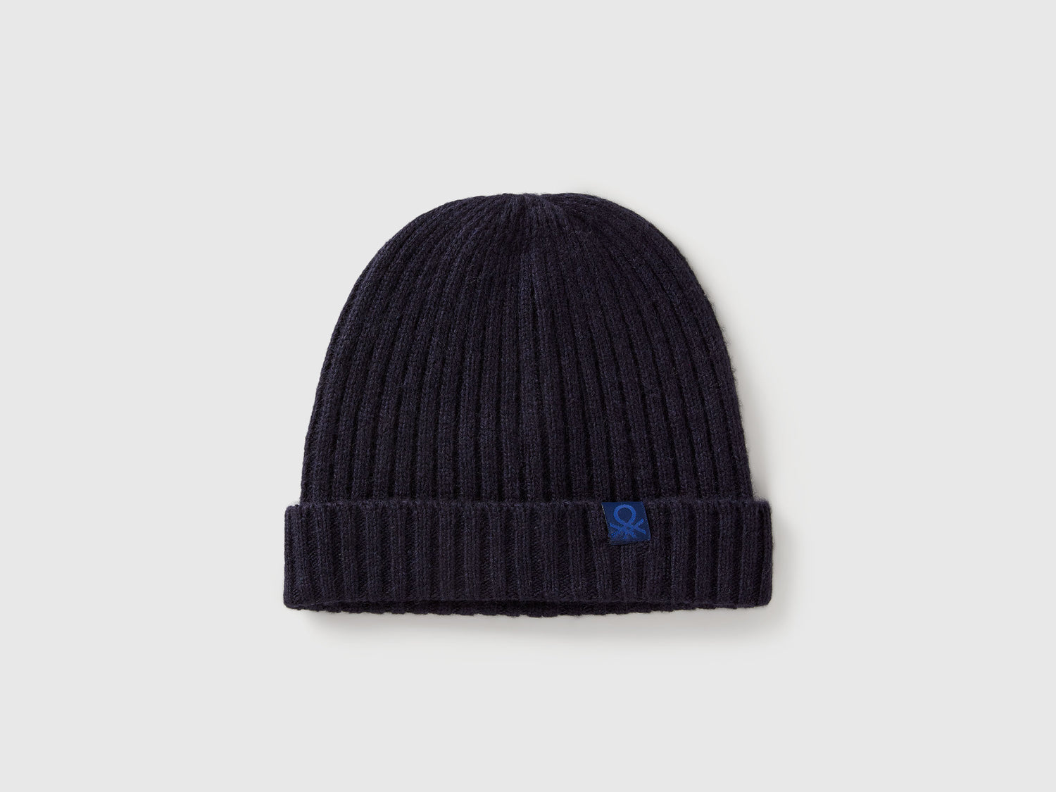 Cappellino in misto lana da bimbo blu scuro | Benetton Outlet