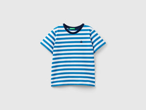 Maglietta a righe 100% cotone