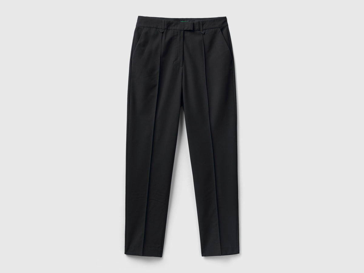 Pantaloni in misto viscosa