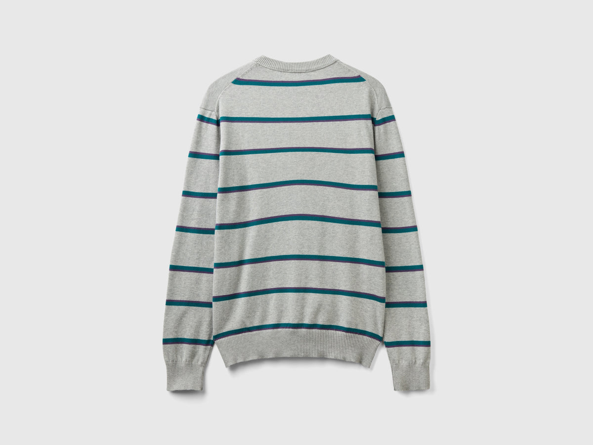 Maglia a righe 100% cotone