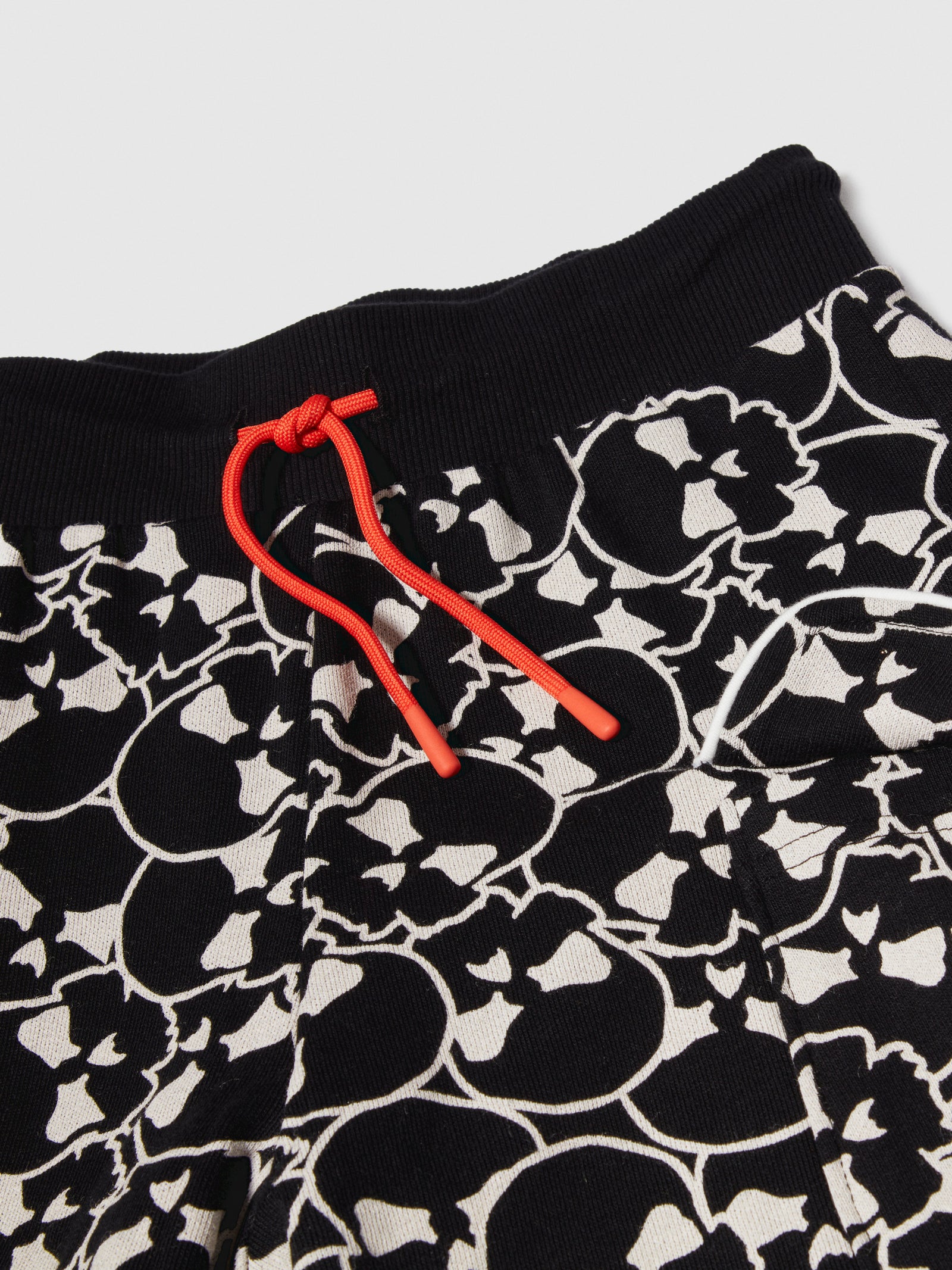 Bermuda stampati da bambino nero 2 | Sisley young Outlet