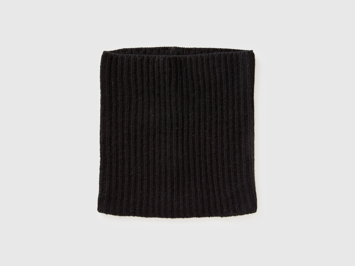 Scaldacollo in misto lana da donna nero | Benetton Outlet