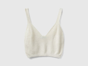 Top in misto cashmere