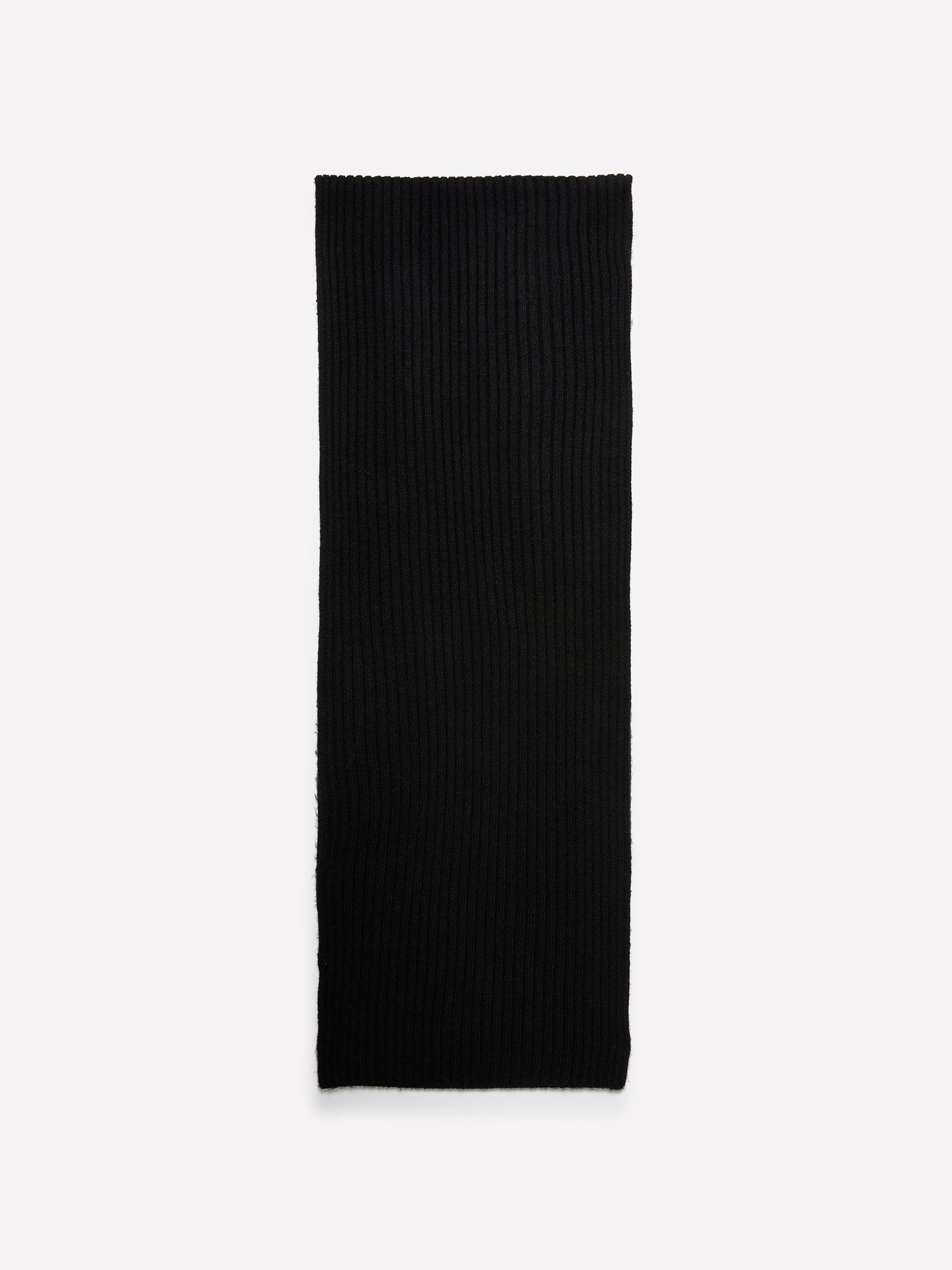 Sciarpa in maglia da uomo nero | Sisley Outlet
