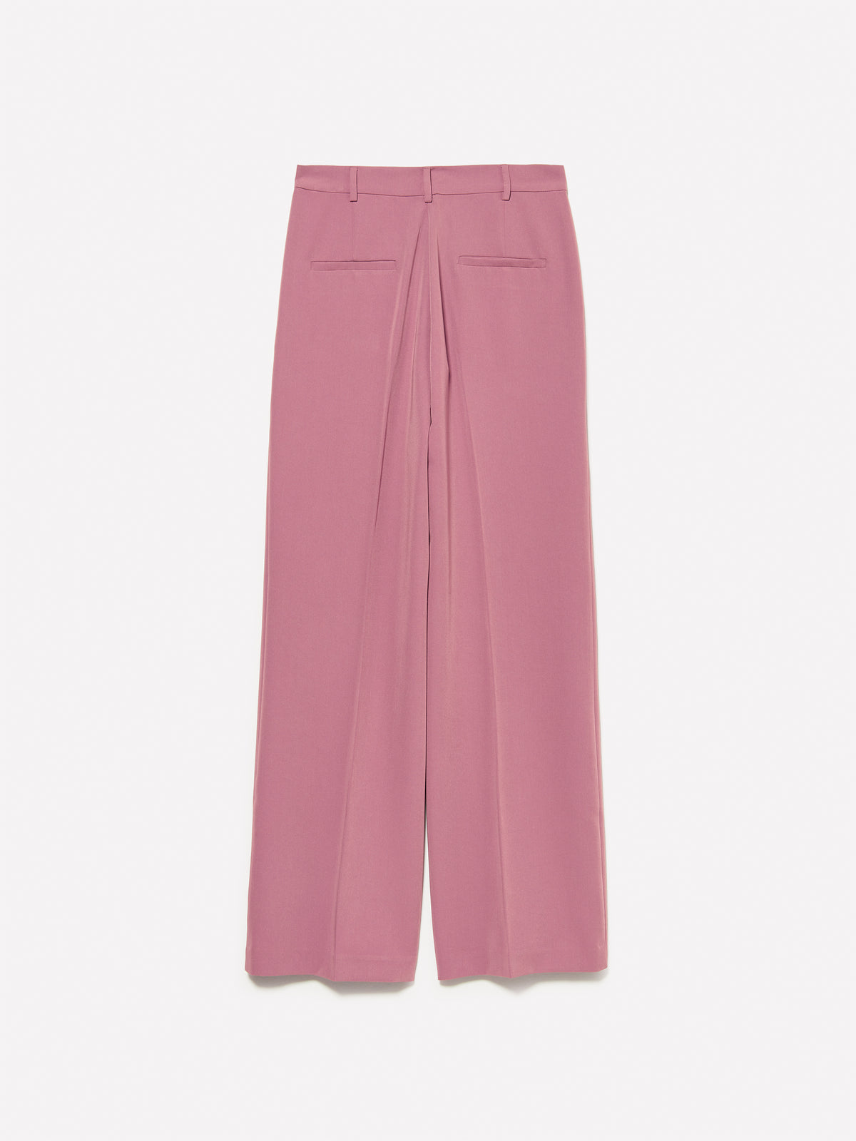 Pantaloni palazzo malva