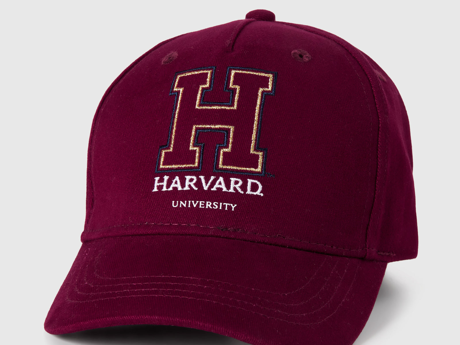 Berretto con ricamo ©Harvard University da bambino bordeaux 3 | Benetton Outlet