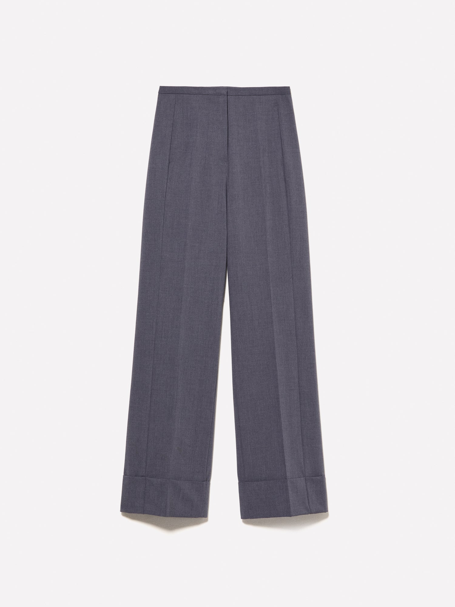 Pantaloni con maxi risvolto da donna grigio scuro | Sisley Outlet