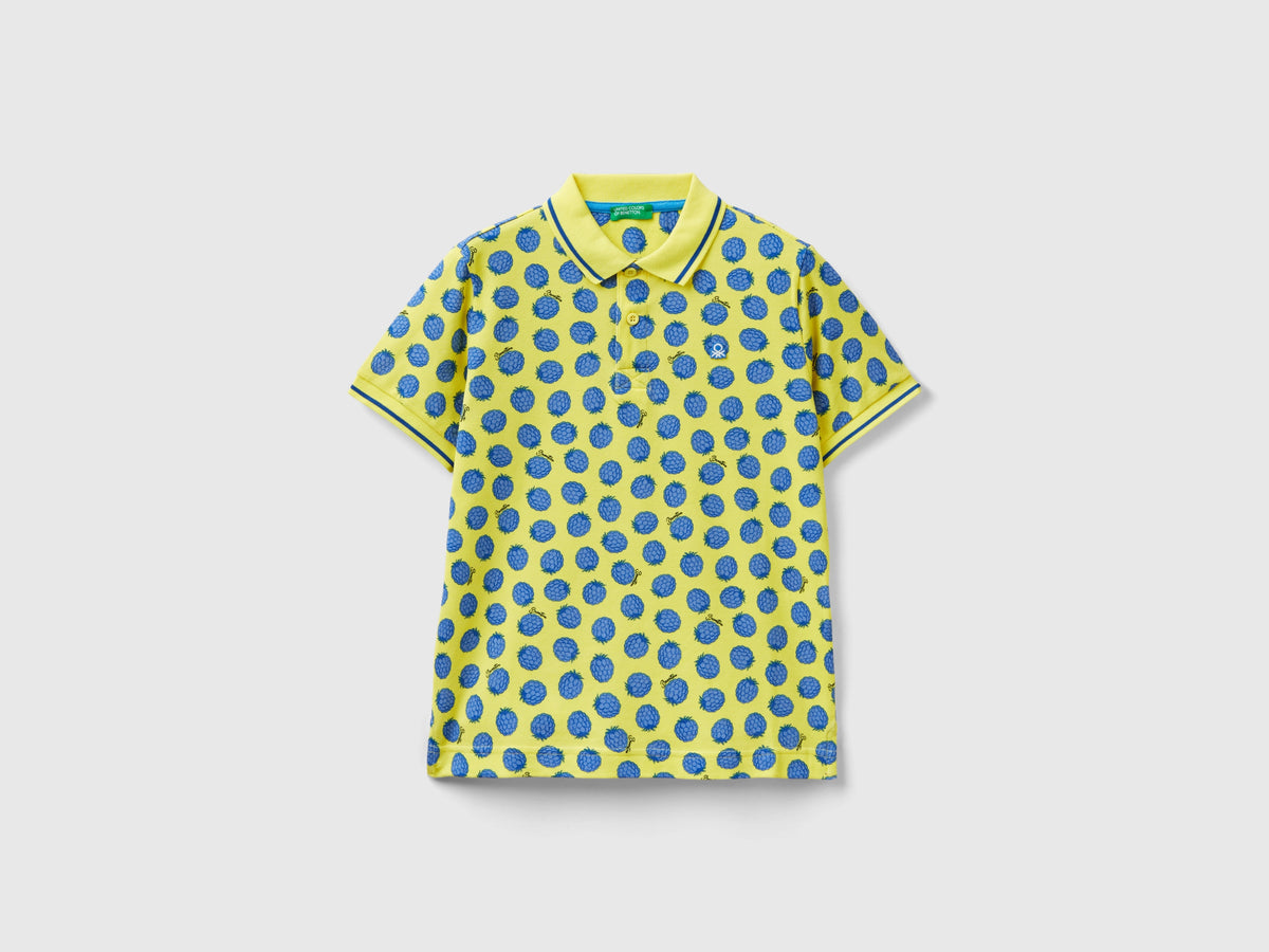 Polo con pattern more