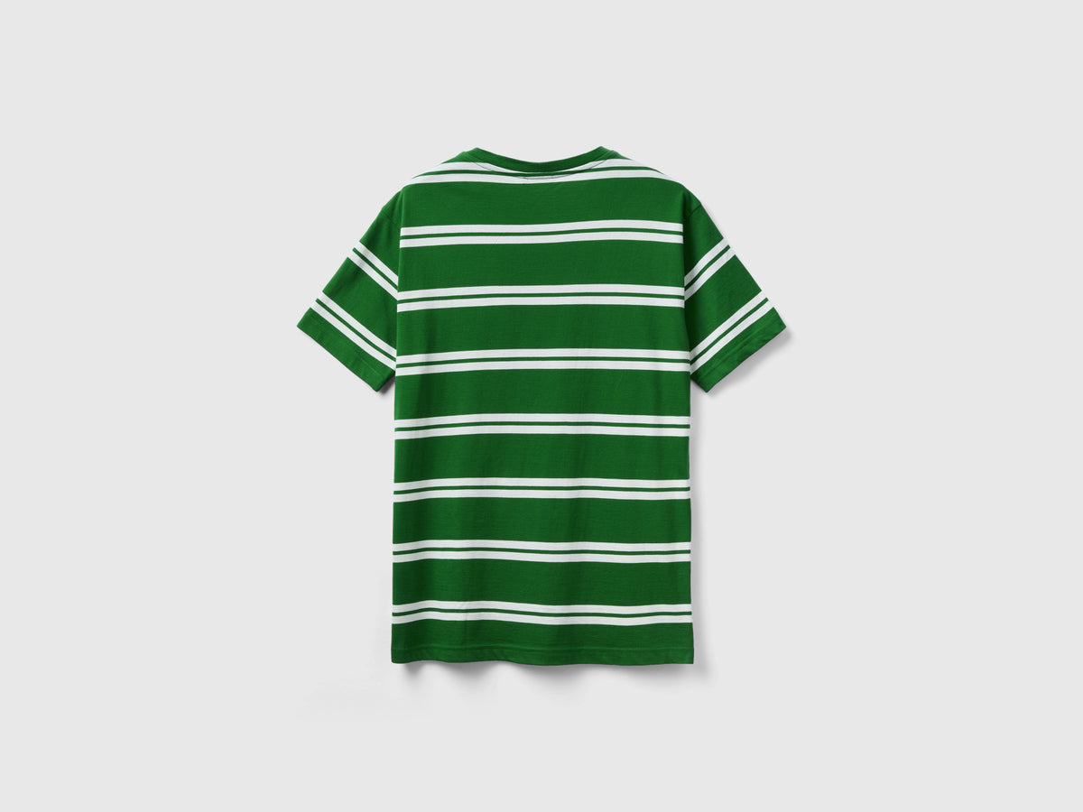 T-shirt manica corta a righe