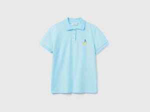 Polo con ricamo frutta