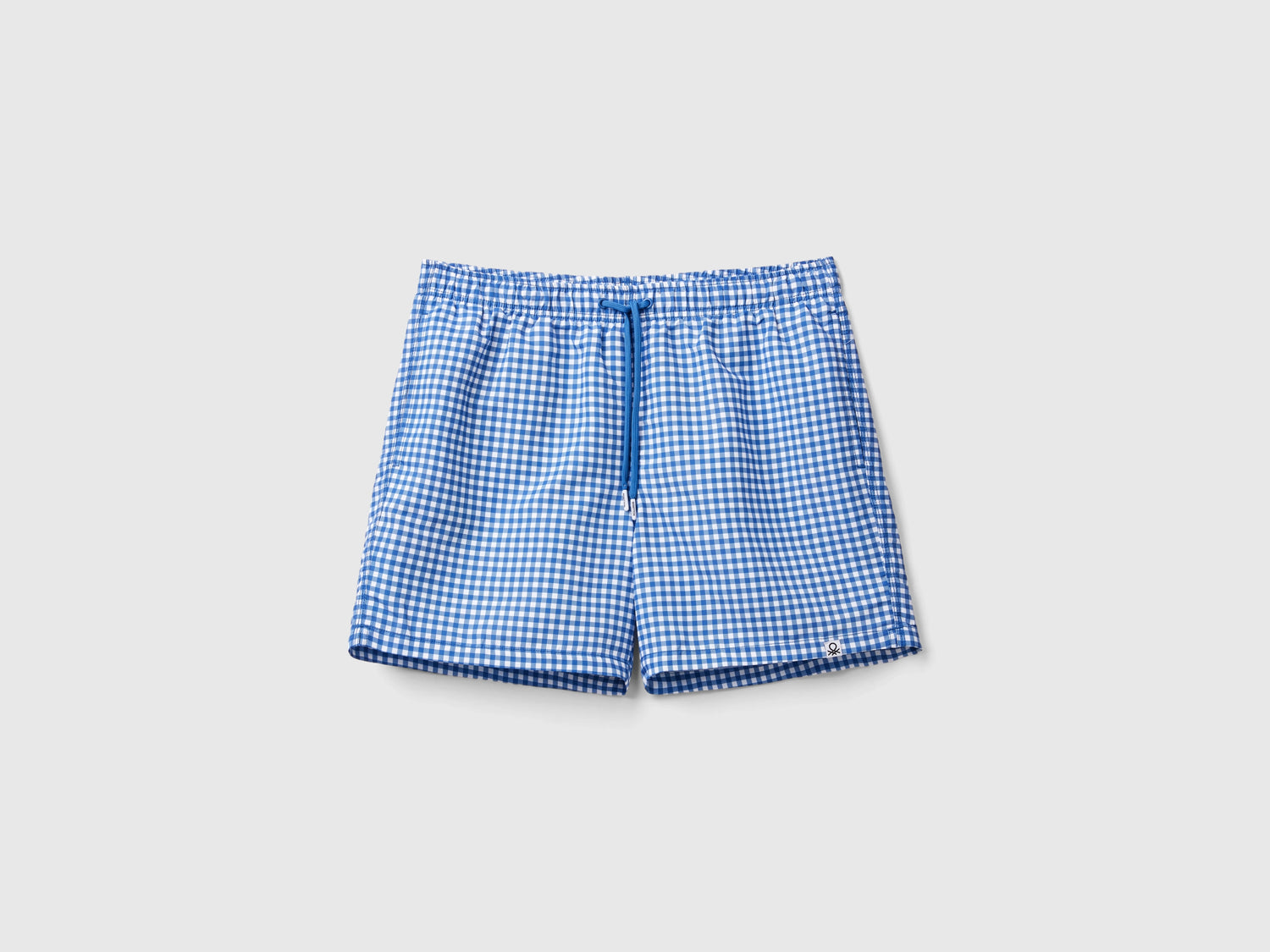 Boxer mare a quadretti da uomo blu | Benetton Outlet