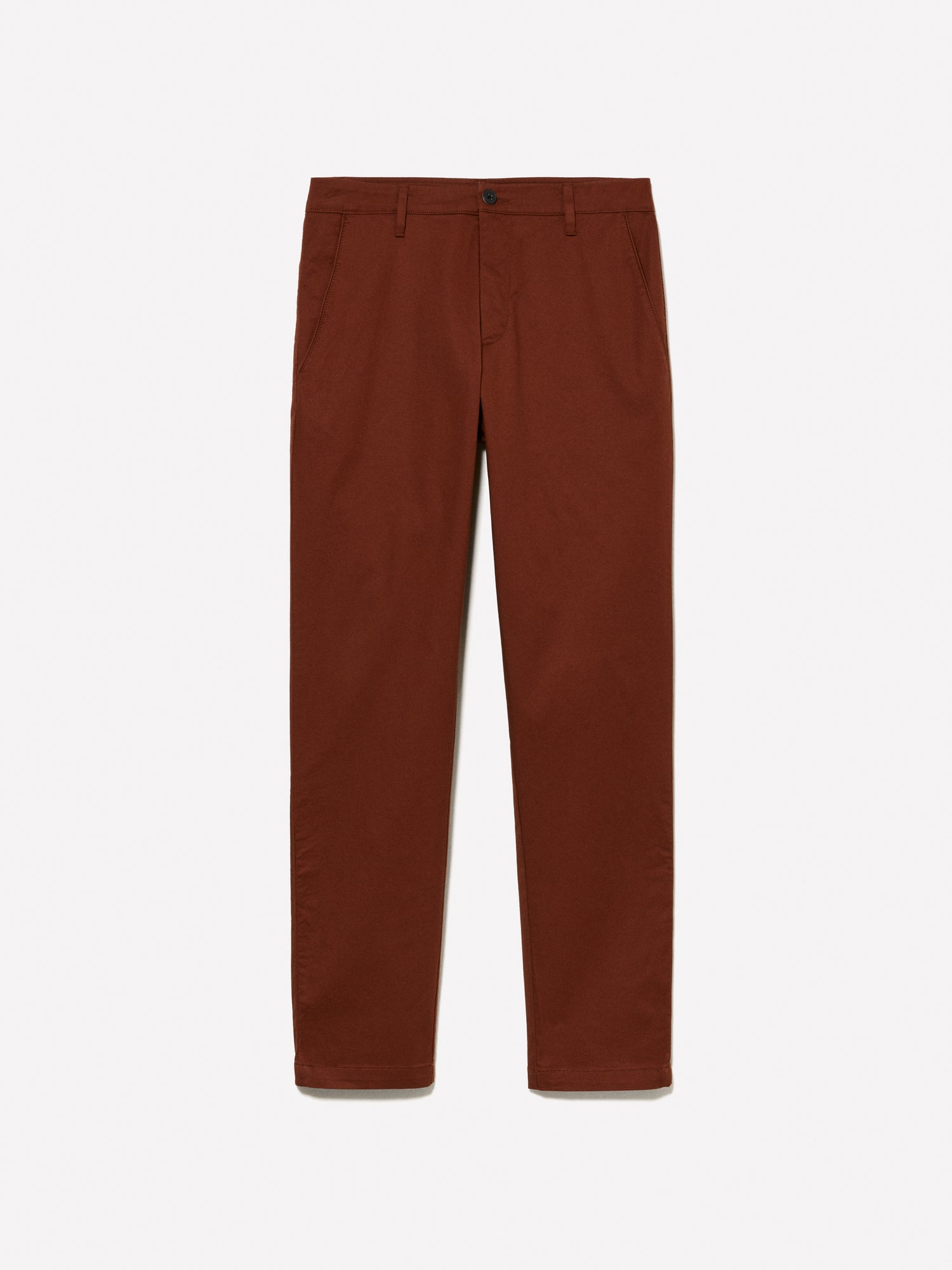Pantaloni chino slim fit da uomo marrone | Sisley Outlet
