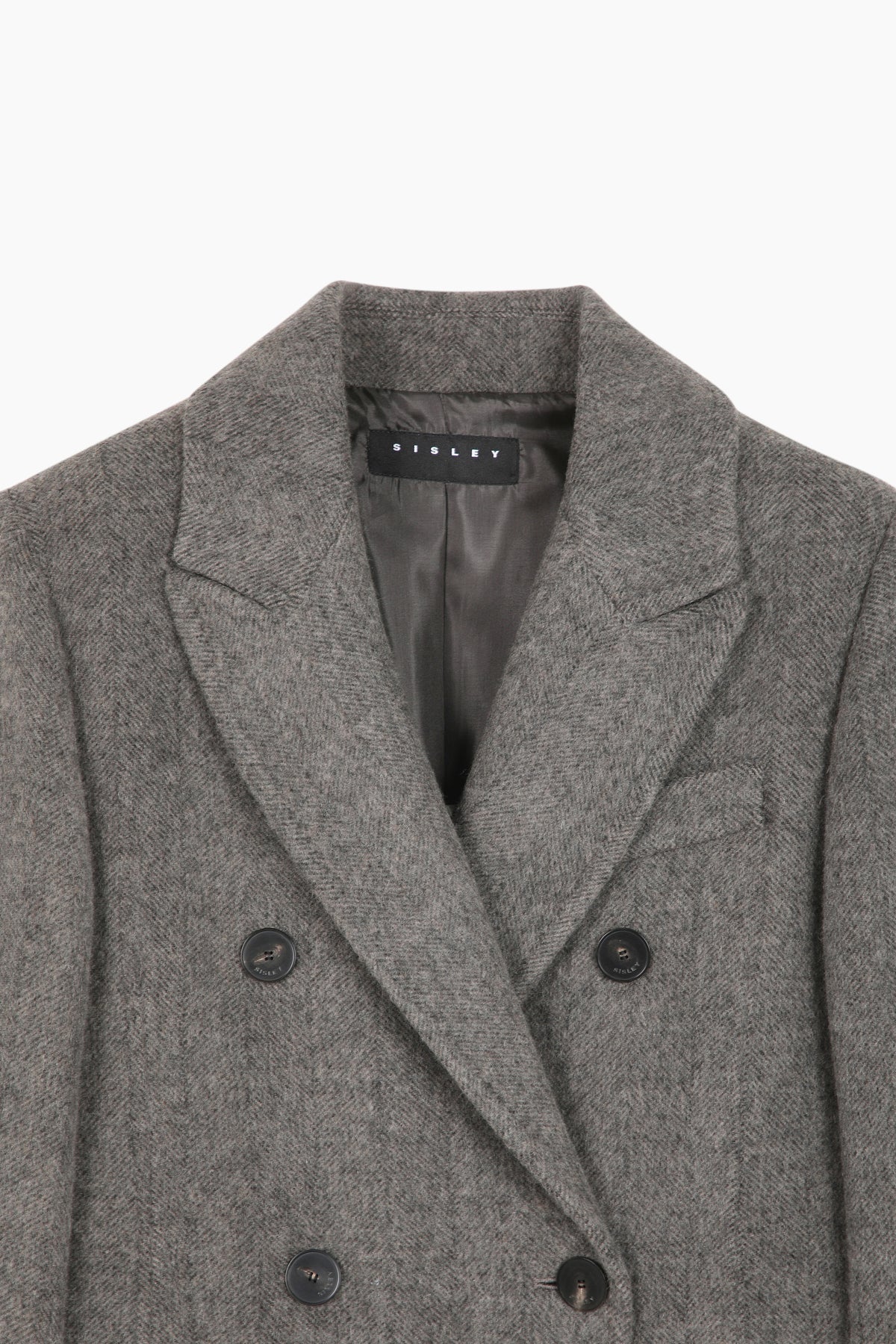 Maxi cappotto doppiopetto