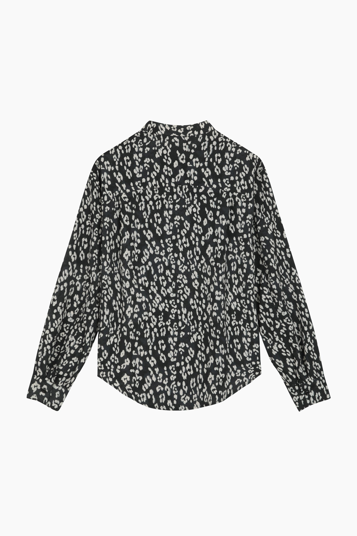 Camicia animalier da donna nero 2 | Sisley Outlet