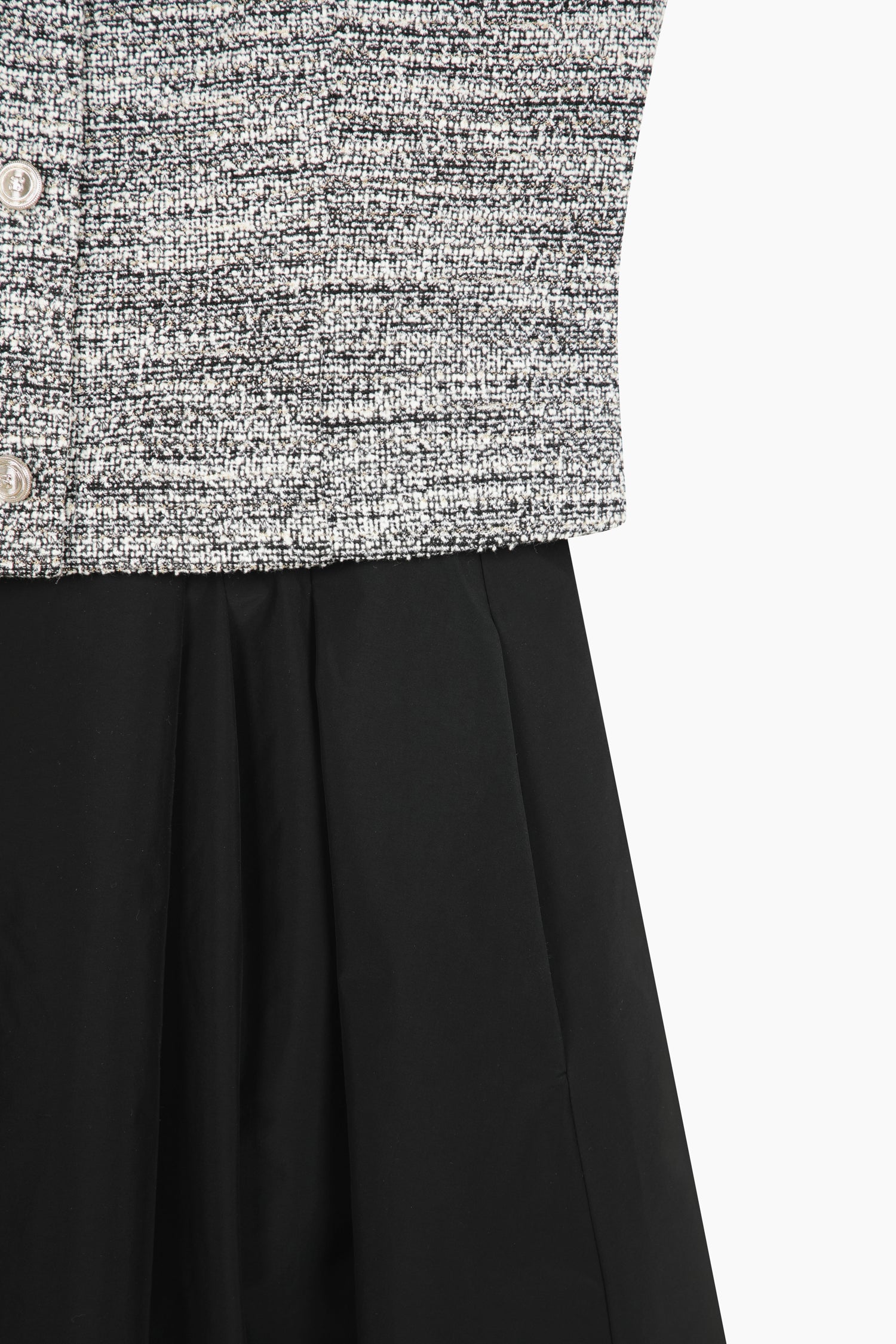 Vestito combinato da donna nero 3 | Sisley Outlet