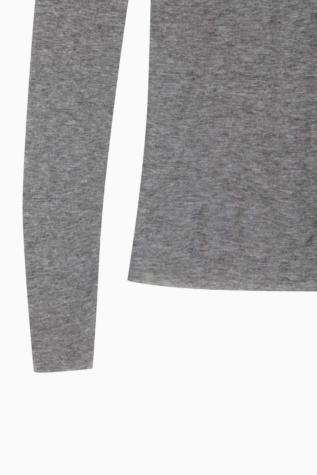 T-shirt scollo a V aderente