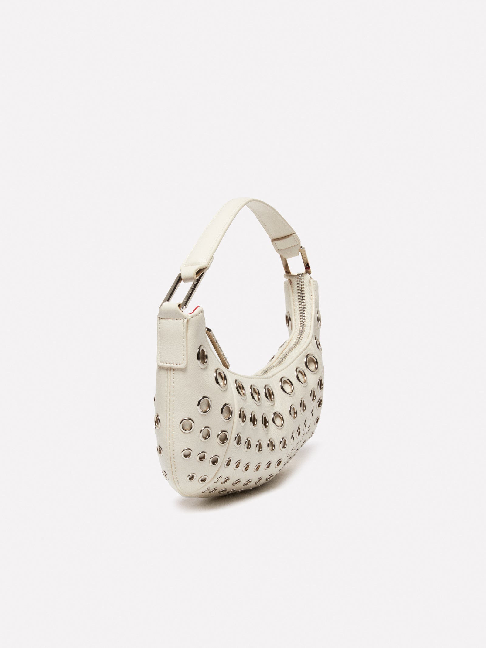 Borsa con occhielli da donna bianco panna 4 | Sisley Outlet