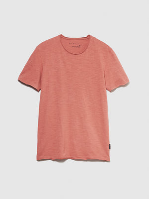 T-shirt con taglio a vivo