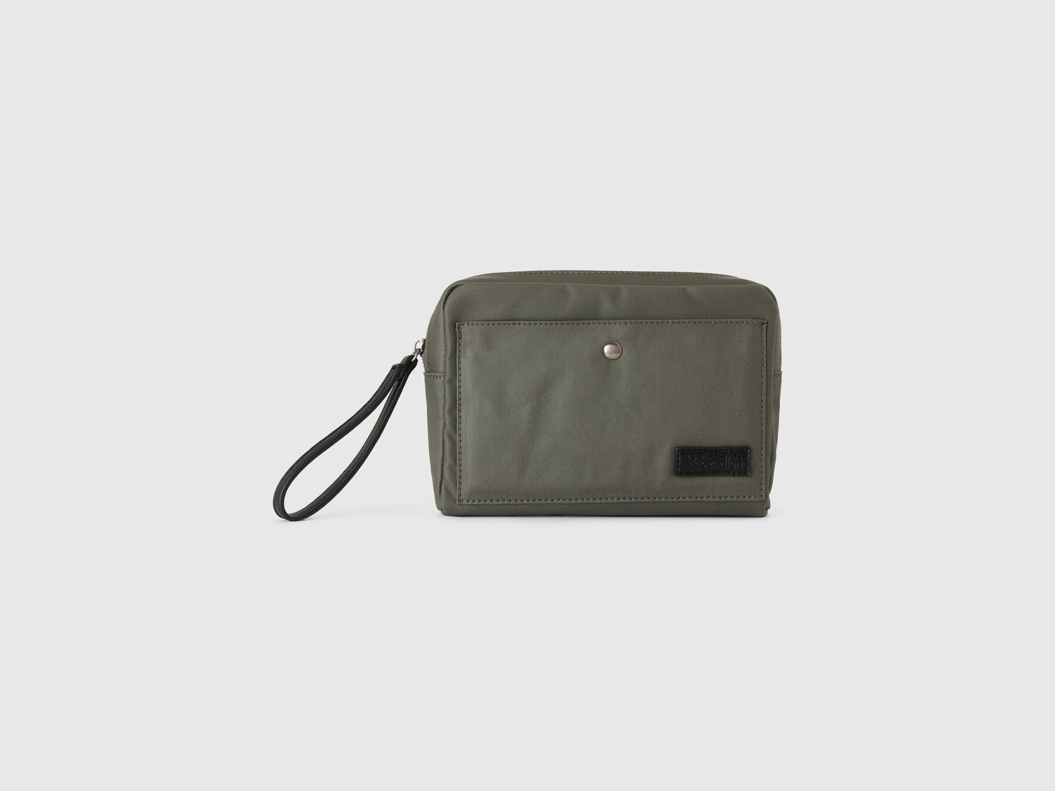 Busta in nylon da uomo verde militare | Benetton Outlet
