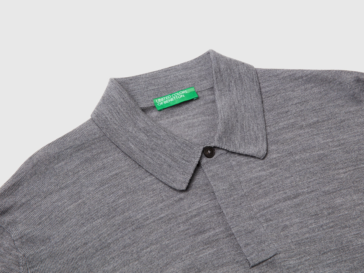 Polo in pura lana Merino