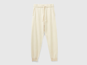 Joggers in puro cashmere