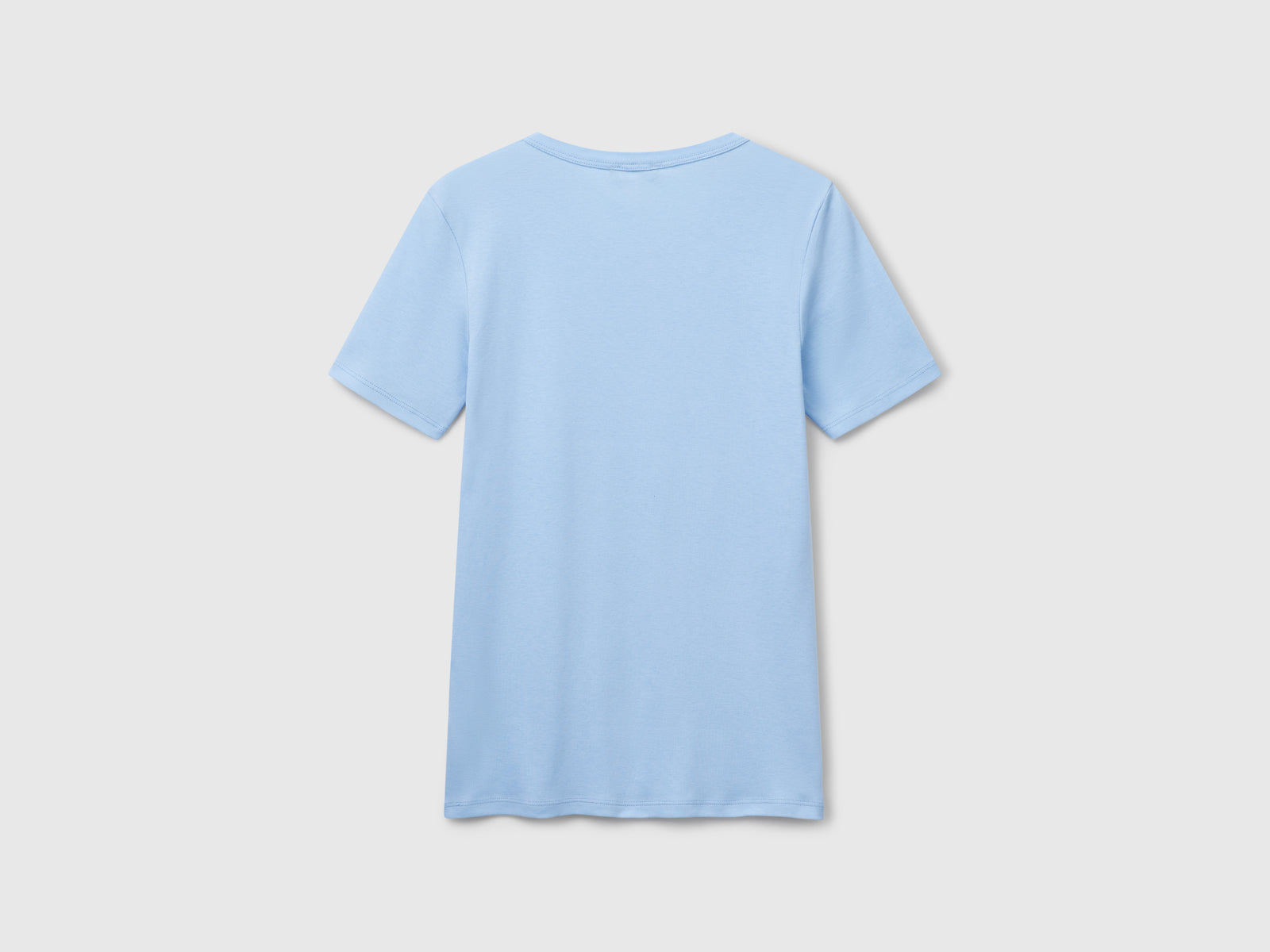 T-shirt regular fit da donna azzurro 2 | Benetton Outlet