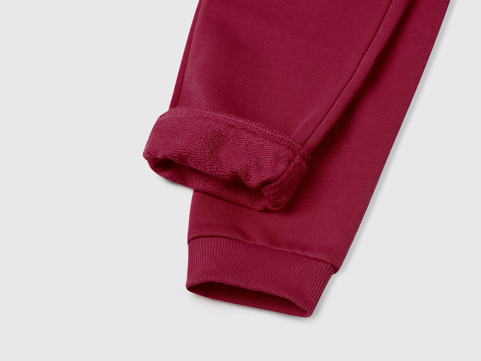 Pantaloni in felpa con logo da bambina bordeaux 3 | Benetton Outlet