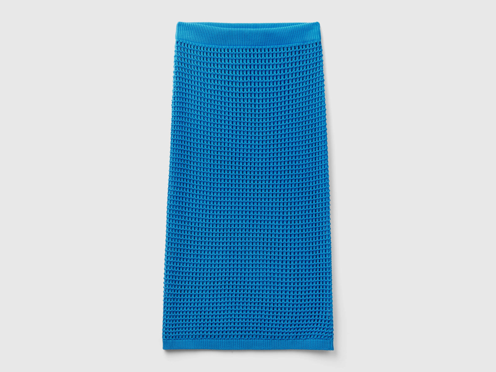 Gonna crochet da donna blu | Benetton Outlet