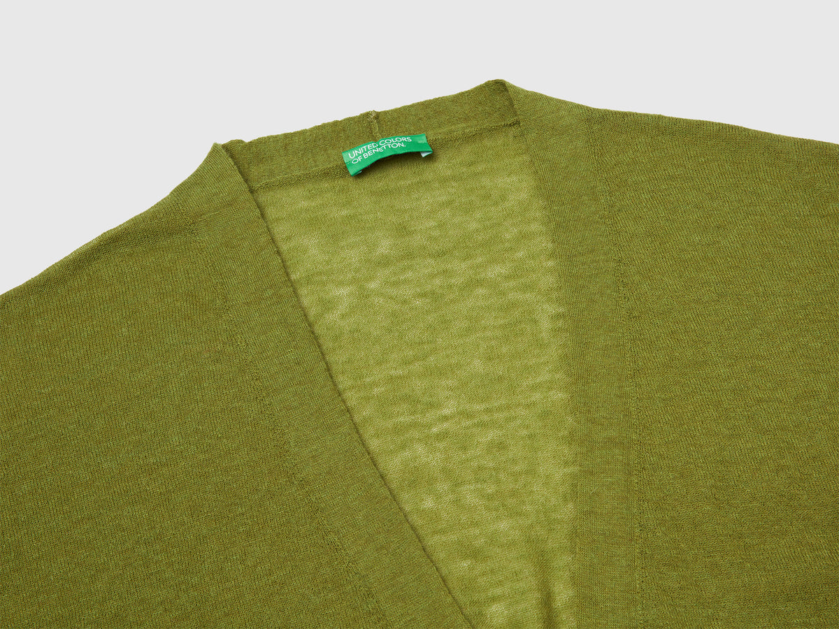 Cardigan leggero in misto alpaca