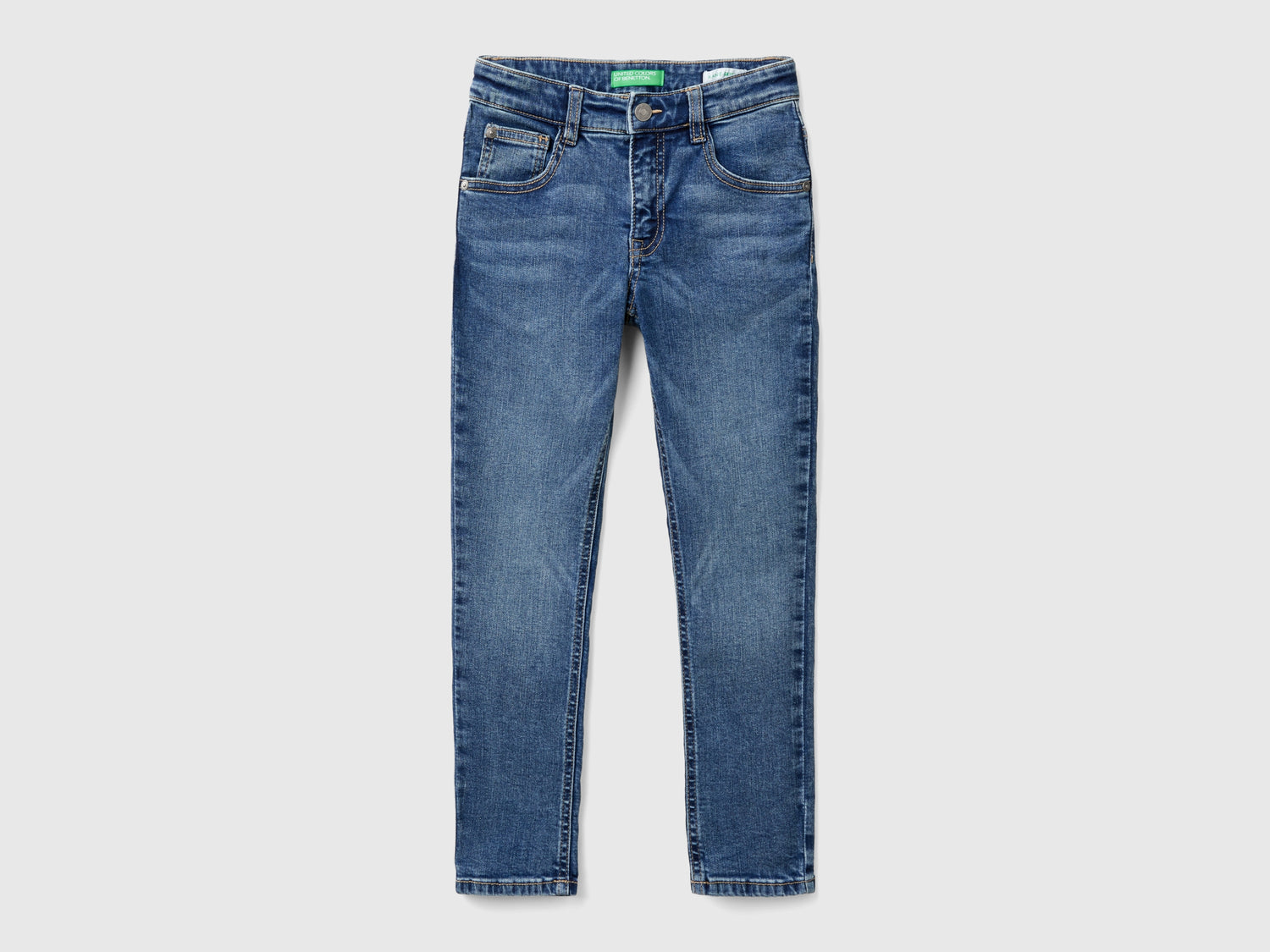 Jeans skinny fit da bambino blu | Benetton Outlet