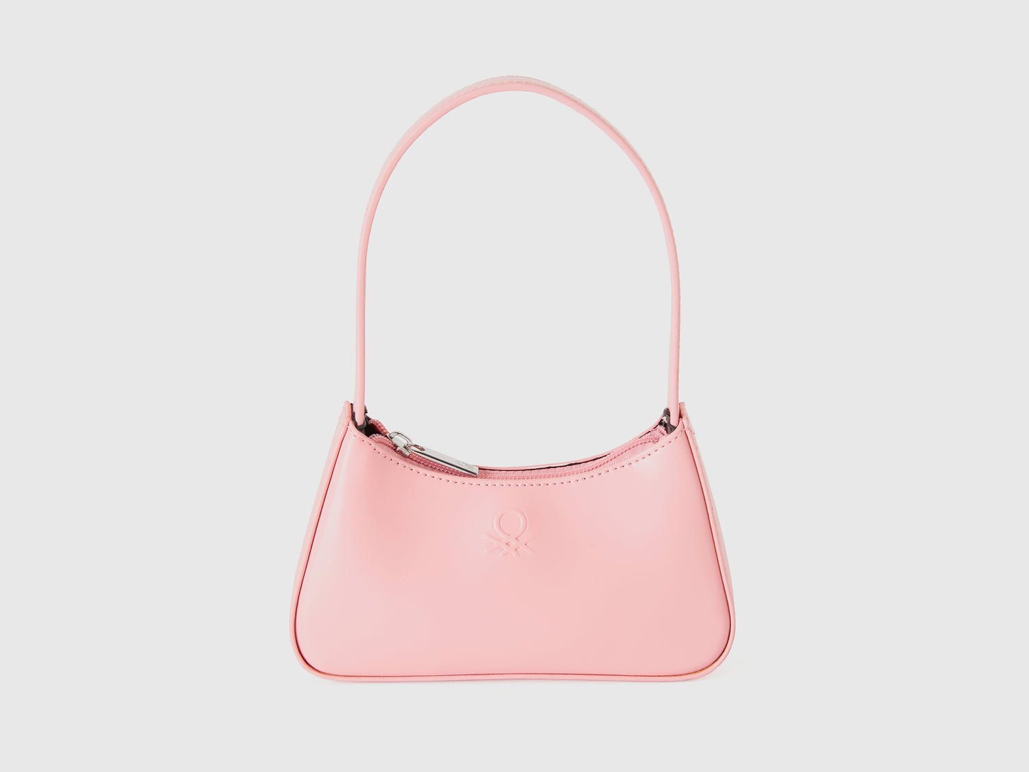 Borsa a mano lucida da bambina rosa | Benetton Outlet